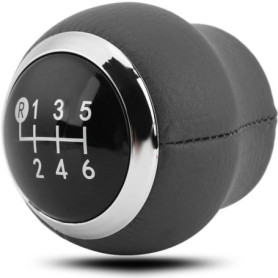 Jadeshay Pommeau de Levier de Vitesse - Pommeau de levier de vitesse - Voiture 6 vitesses, compatible avec la Corolla Verso Auri