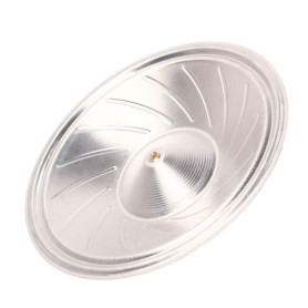 Alnicov Cône de résonateur en aluminium pour ruban de guitare résonateur Dobro résophonique