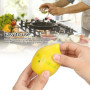 Minuteur de Cuisine en Forme de Citron Nouveauté Mignon Minuterie de Cuisine Minuterie Manuelle Rotation Minuterie Outil de Cuis