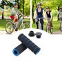 IKAAR 1 paire de poignées universelles de guidon de vélo 20 mm en mousse antidérapante, souple et antidérapante, avec embouts de