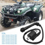 Wai Danie Bobine d'allumage Moto Compatible avec Yamaha Grizzly Raptor Rhino 660 YFM 350 YFM400 YFM660 2002-2008 Big Bear 400 Pi