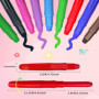 Ucokee 16 Couleurs Visage Peinture, Lavable Crayon Maquillage Enfant, 2 Lumineux Tatouage Pour Enfant, Non-Toxique, Carnaval, Pe