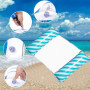 Matelas Gonflable Piscine, Jouets Piscine Hamac Eau Adulte, 4 en 1 Jouets Piscine Gonflable Eau Hamac Eau Matelas à Air pour Adu