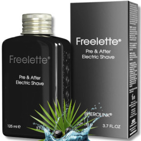 Crème Lotion Pré-rasage et Après-rasage Électrique - Idéal pour un Rasage de Près - Baume Lisse et Sans Irritation. Freelette. O
