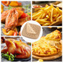 100 Papier Sulfurisé Air Fryer，Perforé Papier Cuisson Air Fryer，Jetable Antiadhésive Sans Huile Papier Parchemin Accessoires pou