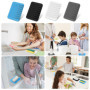 4pcs Porte Savon,Support Savon， Silicone avec Drain de vidage，Porte Savon Douche，Plateau à Savon,pour Salle de Bain Cuisine Comp