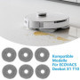 Figarge Ecovacs Deebot t20 Omni Lot de 6 chiffons de nettoyage interchangeables compatibles avec Ecovacs Deebot t20 Omni