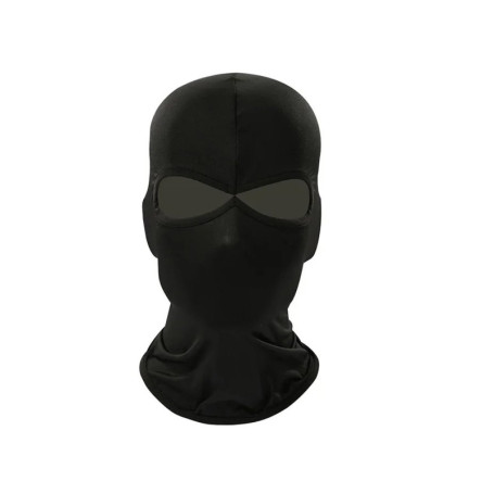 VADO VLTRA Cagoule à 2 trous en lycra - Protection solaire multifonction - Pour moto, ski, chasse, cyclisme, bonnet et vélo, Noi