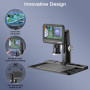 SHGUMITE Microscope numérique 17,8 cm 1600X, résolution Photo 3024P, lumières de Remplissage 28 LED compatibles avec Windows/Mac