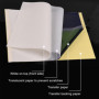 Lot de 110 feuilles de papier transfert pour tatouage - Papier de transfert pour tatouage - Design 4 couches - Papier transfert 