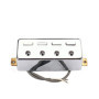 Alnicov Micros Humbucker 4 cordes pour basse Argenté