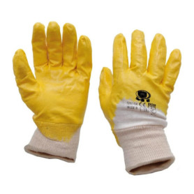 BSSTORE NBR Gants légers avec poignet et dos aéré, pour le jardinage, le bricolage, les mesures au choix (8)