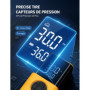 AstroAI Gonfleur Pneus Voiture, Compresseur à Air Portatif, Gonfleur Pneus Voiture Sans Fil compacte, avec Batterie Rechargeable