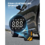 AstroAI Gonfleur Pneus Voiture 12v DC, Compresseur à air Portatif, Compresseur Voiture, Pompe à Pneu Portable numérique, écran L