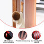 Anti Pincement Protection Doigt, 2 Pcs Anti Pince Doigt Porte, Porte Anti Pince Doigt 17x120cm, Charnière Garde Bébé Protège-Pin