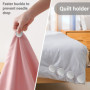Vegena Lot de 22 Pince Couette, Attache Couette, Clip Couette, Clip de Housse de Couette, Clip Fixateur Housse de Couette, Clip 
