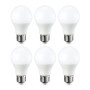 Amazon Basics Ampoule LED E27 A60 avec culot à vis, 8.5W (équivalent incandescente 60W), blanc chaud, dimmable - 6 Unité (Lot de