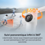 Insta360 Flow 2 Pro Gris Pack créateur - Stabilisateur IA Pliable pour téléphone, Apple DockKit, Suivi 360°, Perche à Selfie et 