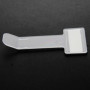 2 clips transparents avec coussinets adhésifs pour pare-brise de voiture - Pour ticket de parking, permis