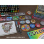 marqueur peinture acrylique Ensemble de 22 marqueurs assortis de la série Pro Color, pointe extra fine de 0,7 mm pour la peintur