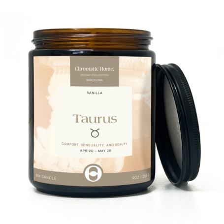 Taurus Gifts for Women, Astrology Gifts for Women, Zodiac Gifts for Women, 9oz Zodiac Candle with 50hr Burn Time, April and May 