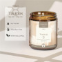 Taurus Gifts for Women, Astrology Gifts for Women, Zodiac Gifts for Women, 9oz Zodiac Candle with 50hr Burn Time, April and May 