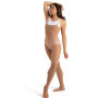 Capezio Collant étriers Ultra Doux Moulant, Beige, L Femme