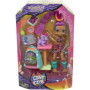 Cave Club coffret Histoire des Cavernes avec poupée Roaralai aux cheveux violets, figurine bébé tigre Ferrell et accessoires, jo