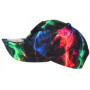 Hip Hop Honour Casquette NY Rouge et Verte Fluo Design Streetwear Baseball Eklyr - Taille Unique - Rouge