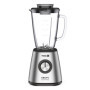 Krups KB439D Blendforce 2 Blender | 800 W | 5 vitesses | Fonction pulse | Réservoir en verre thermique de 1,75 l (volume utile :