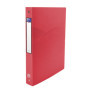 OXFORD Classeur Osmose A4 Dos 20mm 4 Anneaux Ronds Couverture Polypro Coloris Assortis