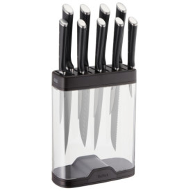 Tefal Ingenio Bloc pour couteaux Premium avec aiguiseur intégré (couteaux vendus séparément), Ice Force K2350204