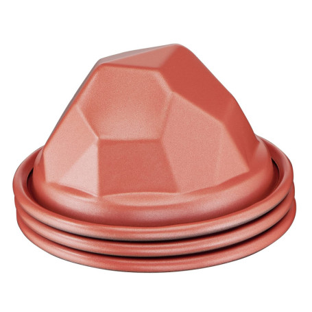 Set de 3 moules à gâteaux Tefal Creabake J3059104 Orange Scénario