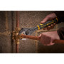 Stanley FatMax FMHT13125-0 Clé à molette réglable 6" bi-matière avec ouverture rapide, mesures métriques et en pouces, trou de s