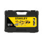 STANLEY STMT0-74864 Composition d'outils - mètre - tournevis - cliquet 1/4 - cutter - douilles - clés males - tournevis porte-em