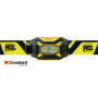 PETZL PIXA R Lampe Frontale LED Professionnelle, 600 Lumens, Rechargeable, Étanche IP68, 3 Modes d'Éclairage, Noir et Jaune
