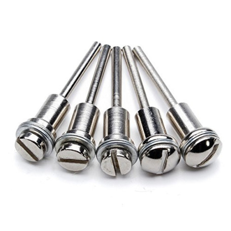 TuToy 5Pcs 1/8 Pouces Mandrins À Vis En Acier À Haute Vitesse De 5,8 Mm Pour Dremel