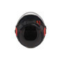KSK Casque Jet DS ULTRASONIC COPPER & RED Noir et rouge