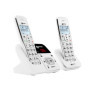 Geemarc Amplidect 295 Duo - Téléphone Amplifié sans Fil et Son Combiné Additionnel avec Répondeur, Sonnerie Puissante et Grosses