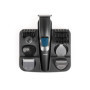 Set tondeuse multifonction - LIVOO - DOS187 - 3,7 W - 90 min - 5 tetes - 5 sabots - Socle de rangement - Noir / Bleu
