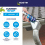 Membrane d'étanchéité - BOSTIK - Waterstop - Réparation fuites - Cartouche 290 ml - Gris