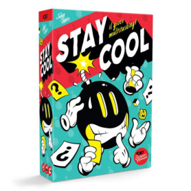 Asmodee - Stay Cool - Jeu de Table, 3-7 Joueurs, 12+ Ans, édition en Italien