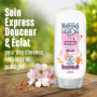 Le Petit Marseillais | Soin Express 1 Min Douceur & Éclat Amande & Lin Bio (flacon de 200 ml) – Après-shampooing pour cheveux lo