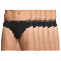 DIM Slip Homme Coton Stretch Confort x6, Noir, 3XL