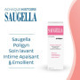 Saugella - Poligyn - Soin lavant intime - Ménopause - Soulage les désagréments et démangeaisons intimes - Lot de 3x250ml
