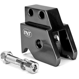 TNT Tuning Rehausseur amortisseur Minarelli 2 trous Noir mat