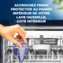 Finish Protector - Protection Des Verres Et De La Vaisselle - Produit Lave Vaisselle - Complement Pastille Lave Vaisselle - Lot 