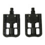 UPFIT Raymond - Lot de 2 pédales Plastique rabattables Anti-dérapante VTT/VTC, Lot de 2 pédales vélo Adulte Rabattable en Plasti
