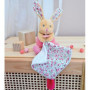 BABY NAT' - Pantin PM avec Doudou Lapin POUPI Rose- BN6036