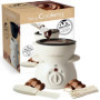 ScrapCooking - Chocolate Factory - Appareil Fondue à Chocolat - Pour 2 à 4 Personnes - Machine Fondue Chocolat Électrique - Idée